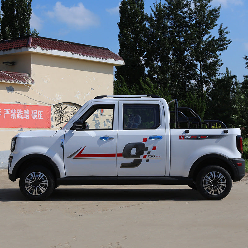 Electric pickup truck four-wheel home transportation