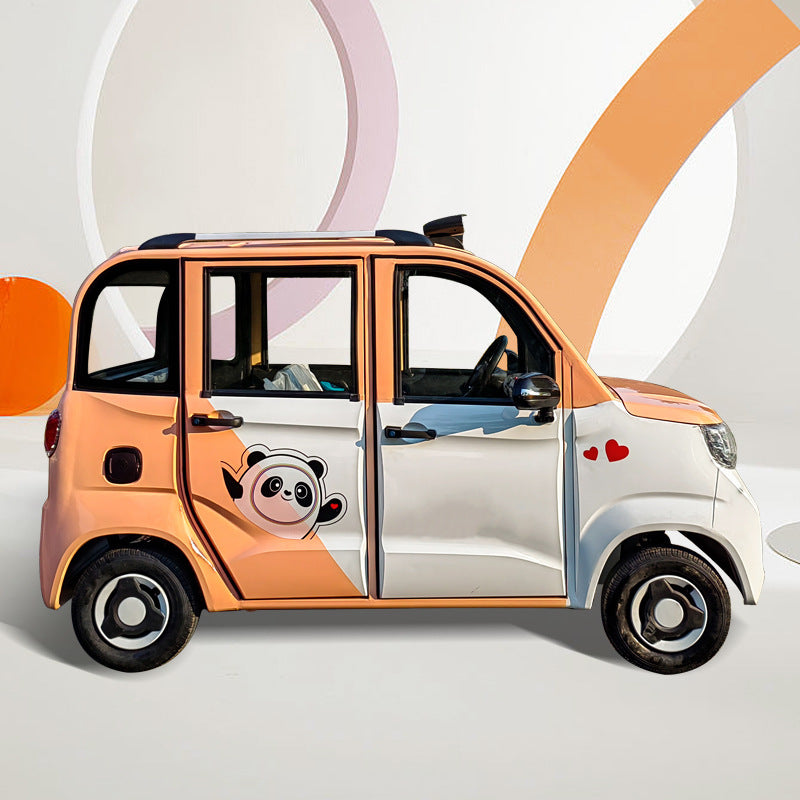 Four-wheel electric vehicle small household new energy