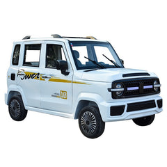 Four wheel electric vehicle household small pickup truck, dual-purpose oil and electric low-speed electric four wheel pickup truck